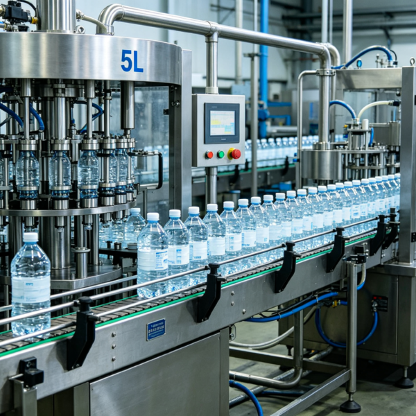Bottled Water Filling Equipment for 3.5L, 5L, 10L, 12L & 19L