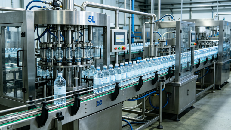 Bottled Water Filling Equipment for 3.5L, 5L, 10L, 12L & 19L