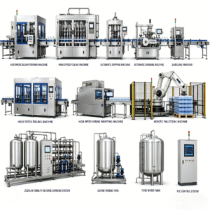High-Capacity Fully Automatic Bottled Water Production Lines by Anhui Xinke Water