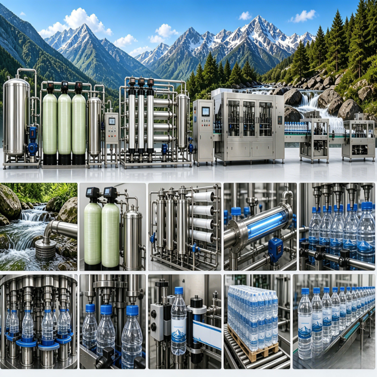Mountain Spring Water Processing Equipment